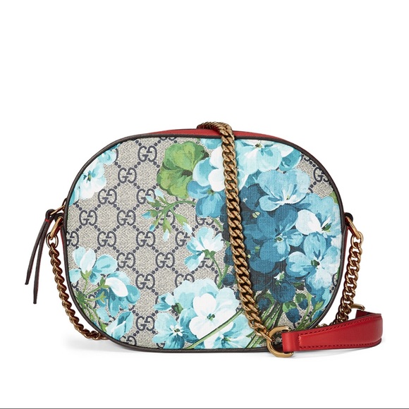 gucci blooms mini chain bag